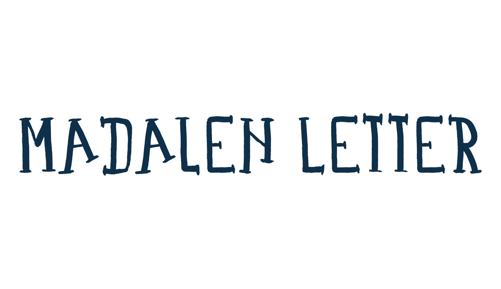 Madalen Letter, various font preview