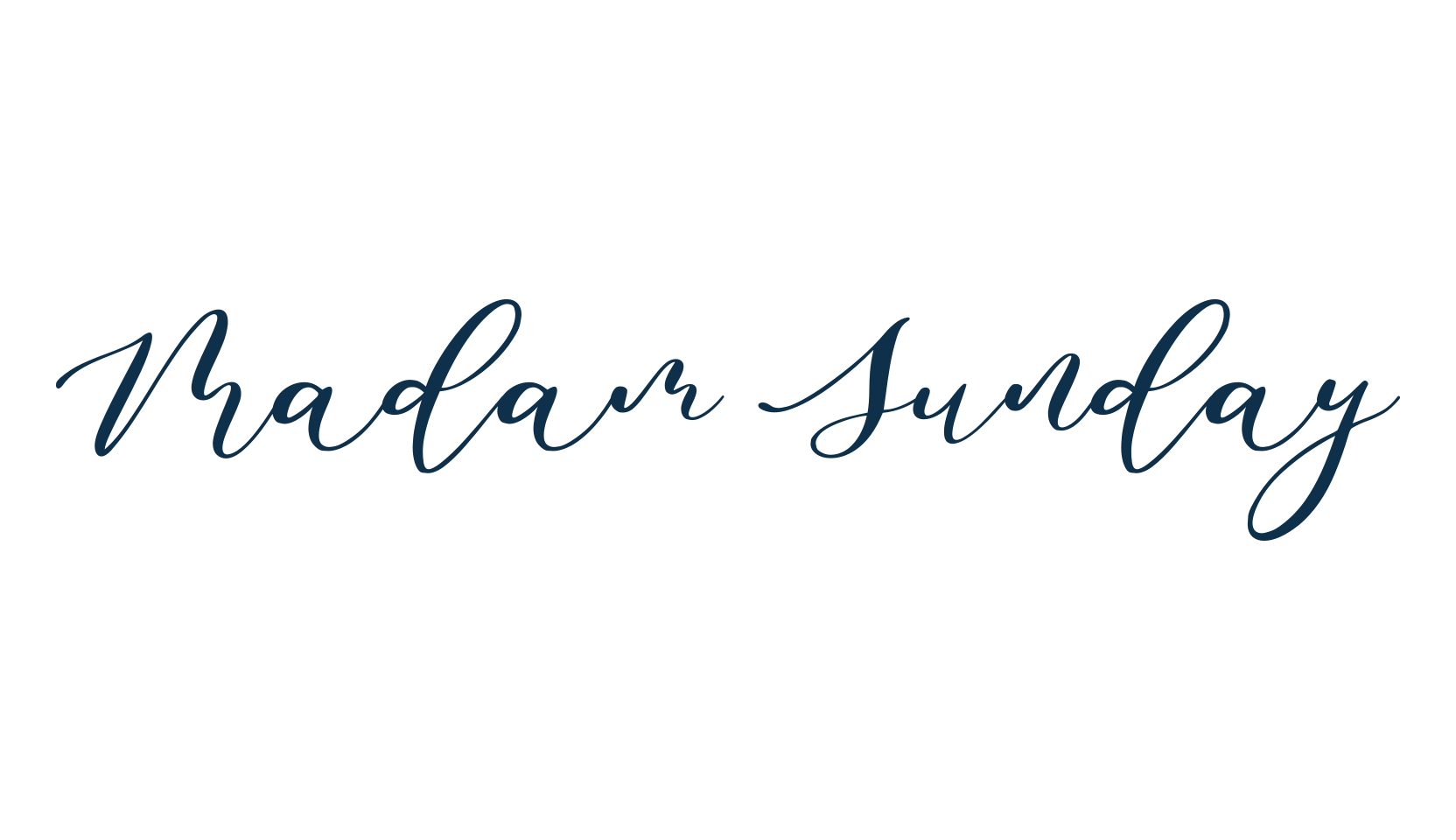 Madam Sunday, script handwritten fancy decorative calligraphy font preview