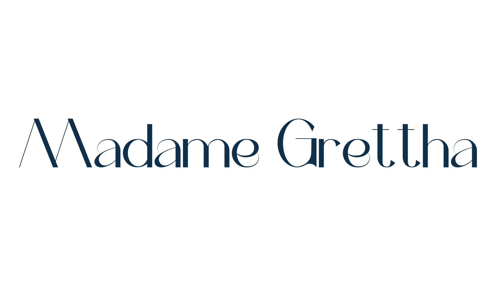 Madame Grettha, basic sans serif font preview