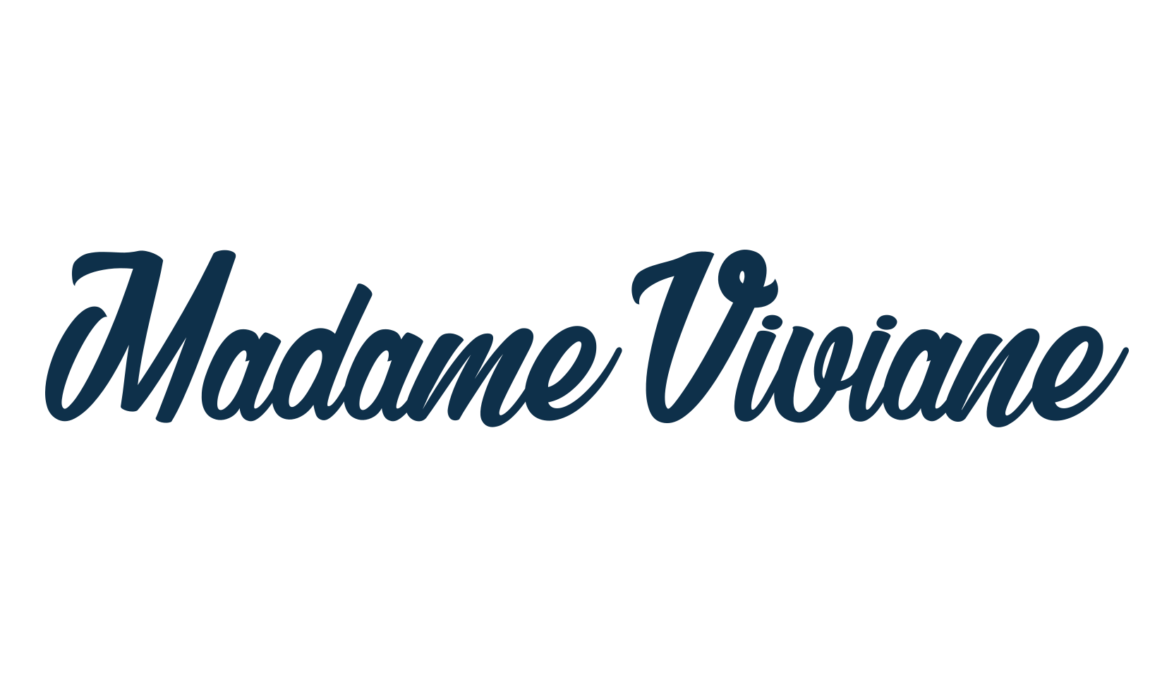 Madame Viviane, fancy decorative font preview