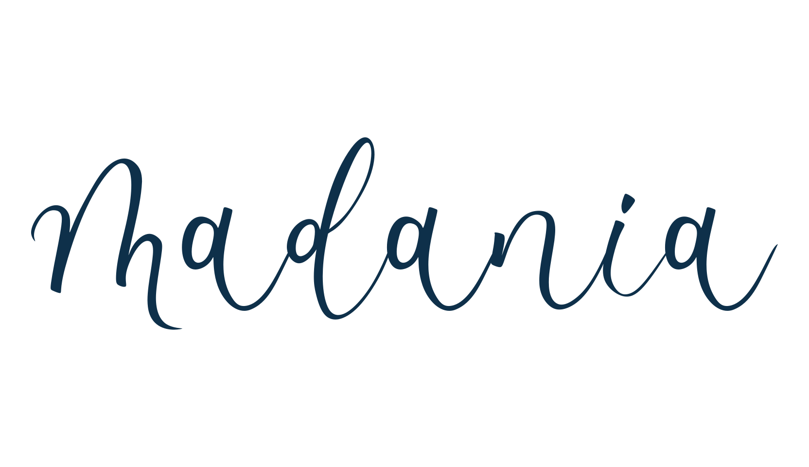Madania, script calligraphy fancy decorative font preview