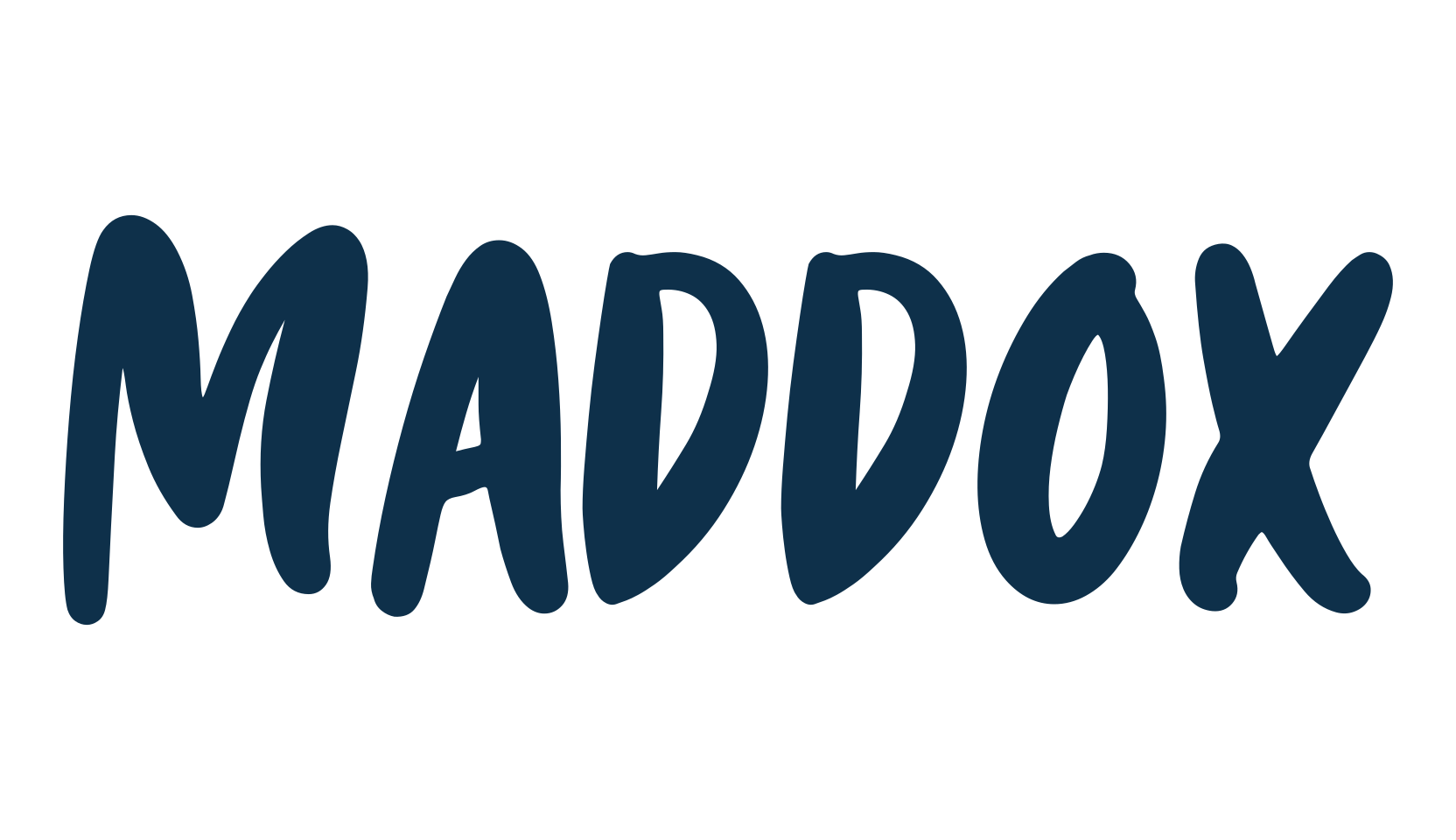 Maddox, script brush fancy decorative calligraphy font preview