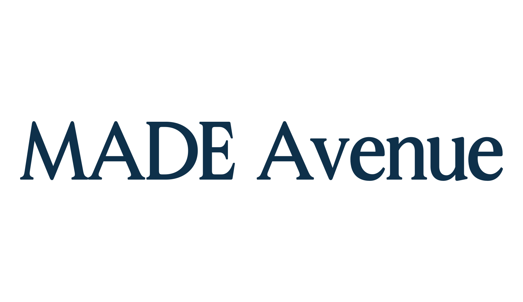 MADE Avenue, basic serif font preview