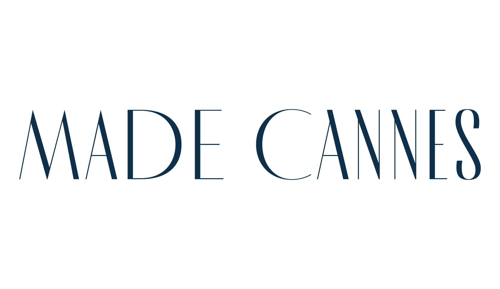 MADE Cannes, fancy retro decorative font preview