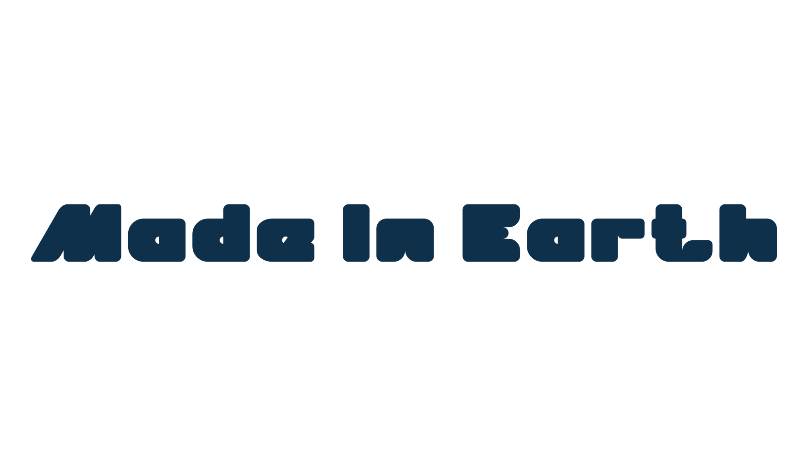 Made In Earth, various font preview