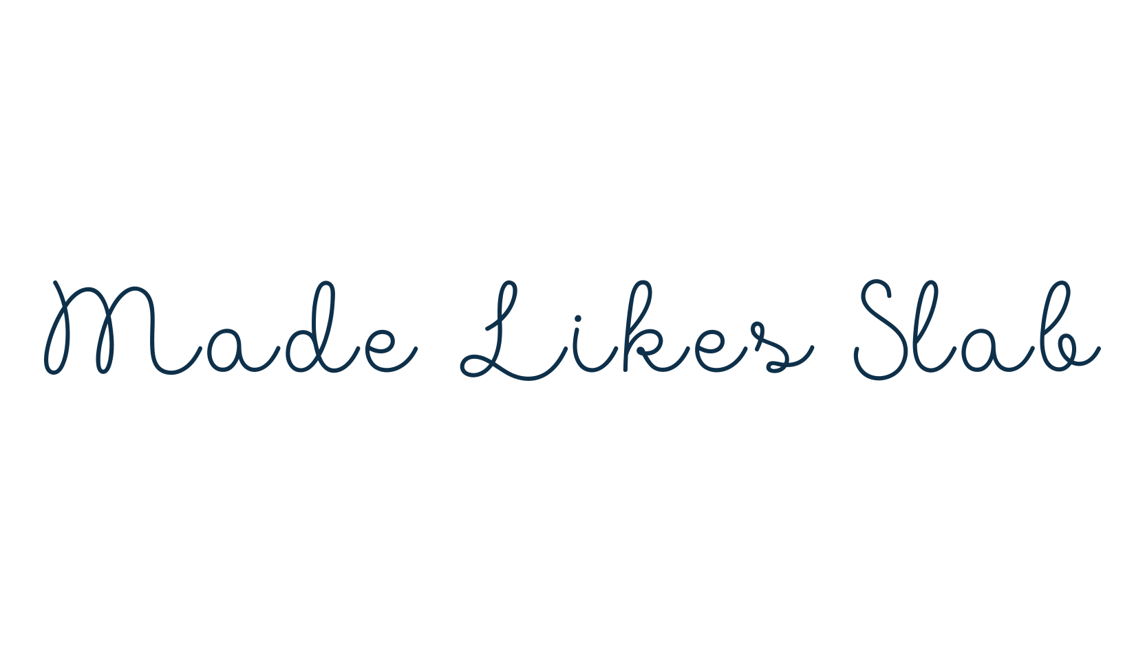 Made Likes Slab, serif font preview