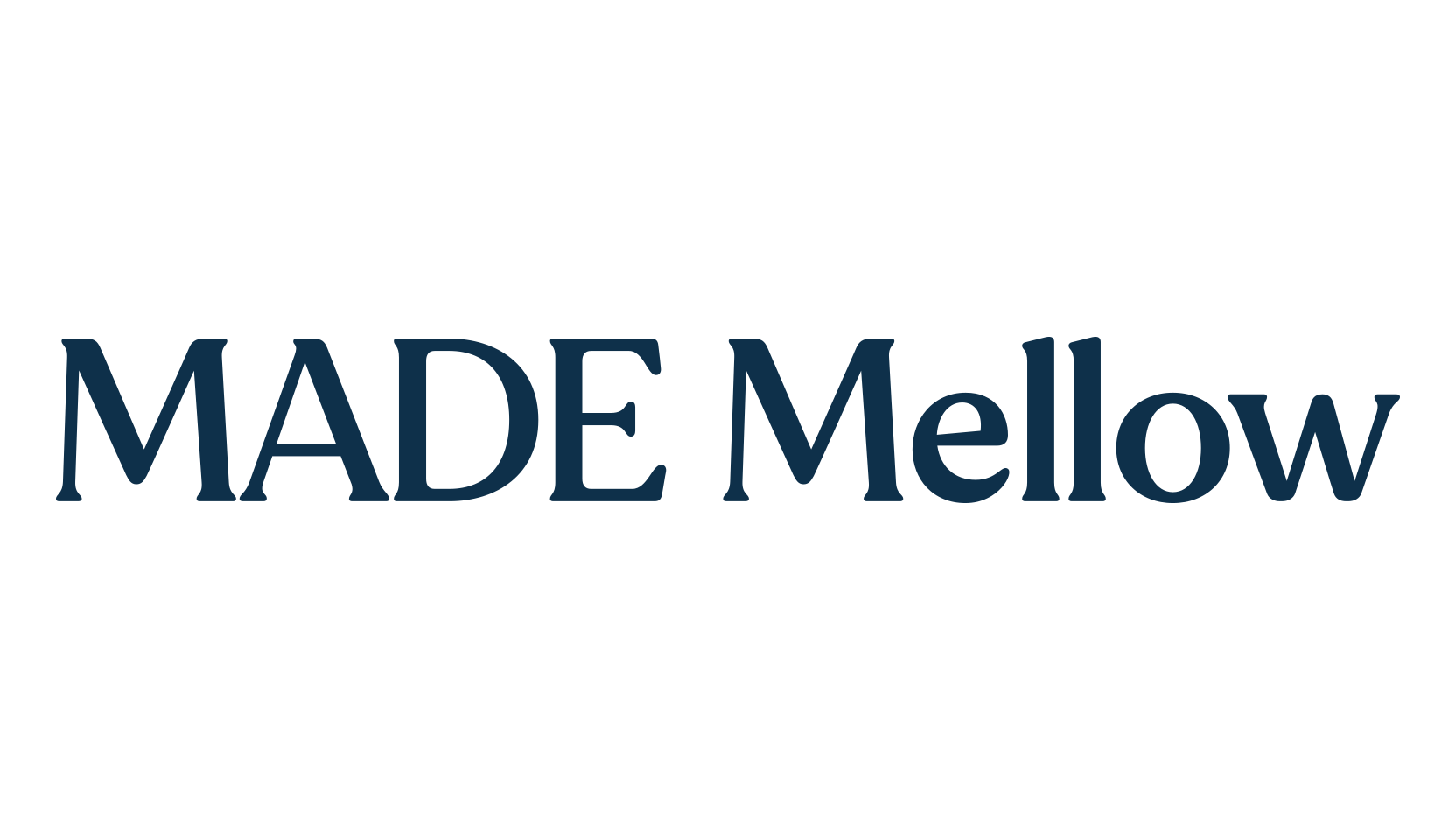 MADE Mellow, basic serif font preview