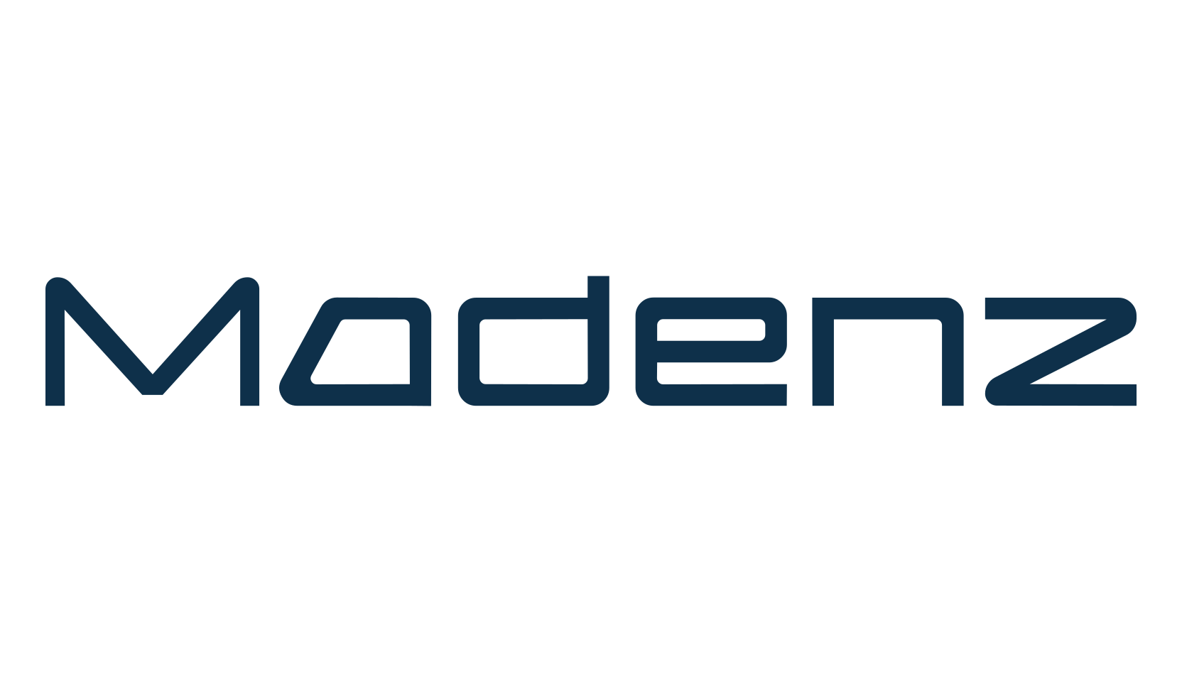 Madenz, techno sci-fi font preview