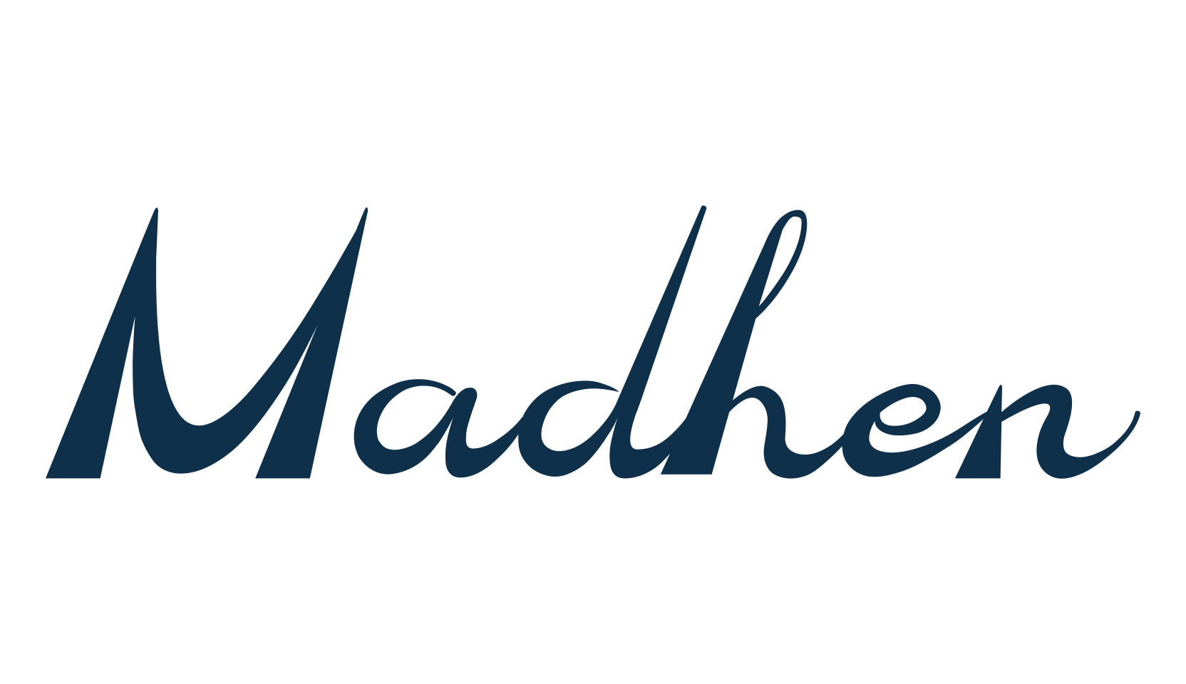 Madhen, various font preview