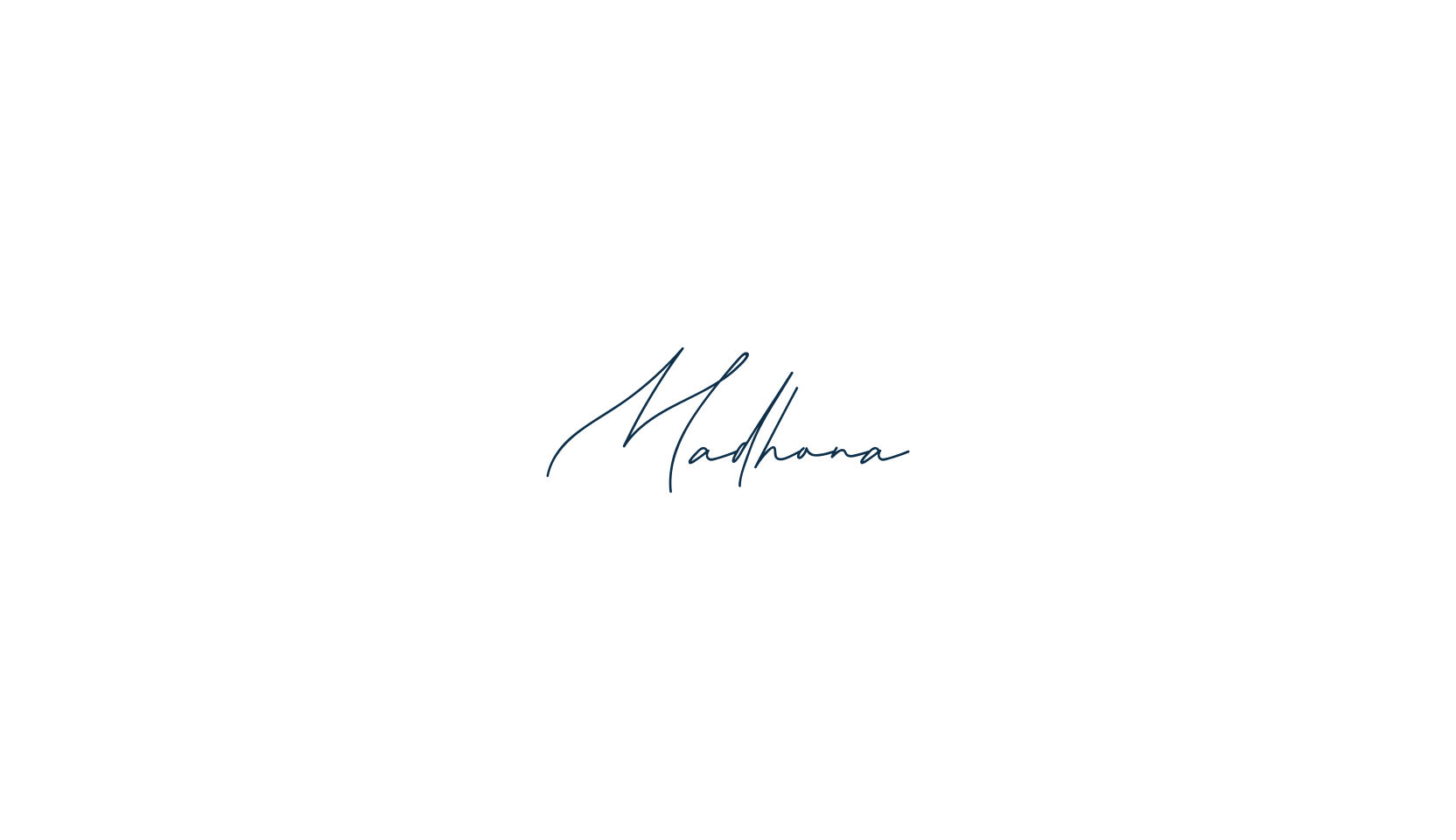 Madhona, script handwritten fancy decorative calligraphy font preview