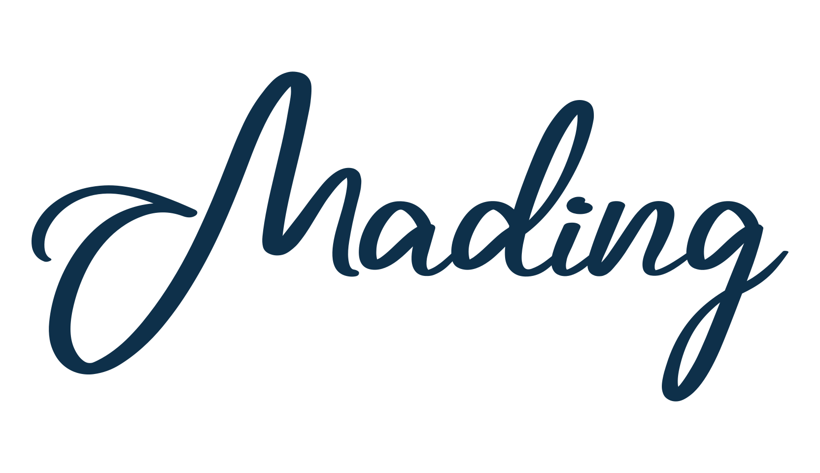 Mading, fancy decorative font preview