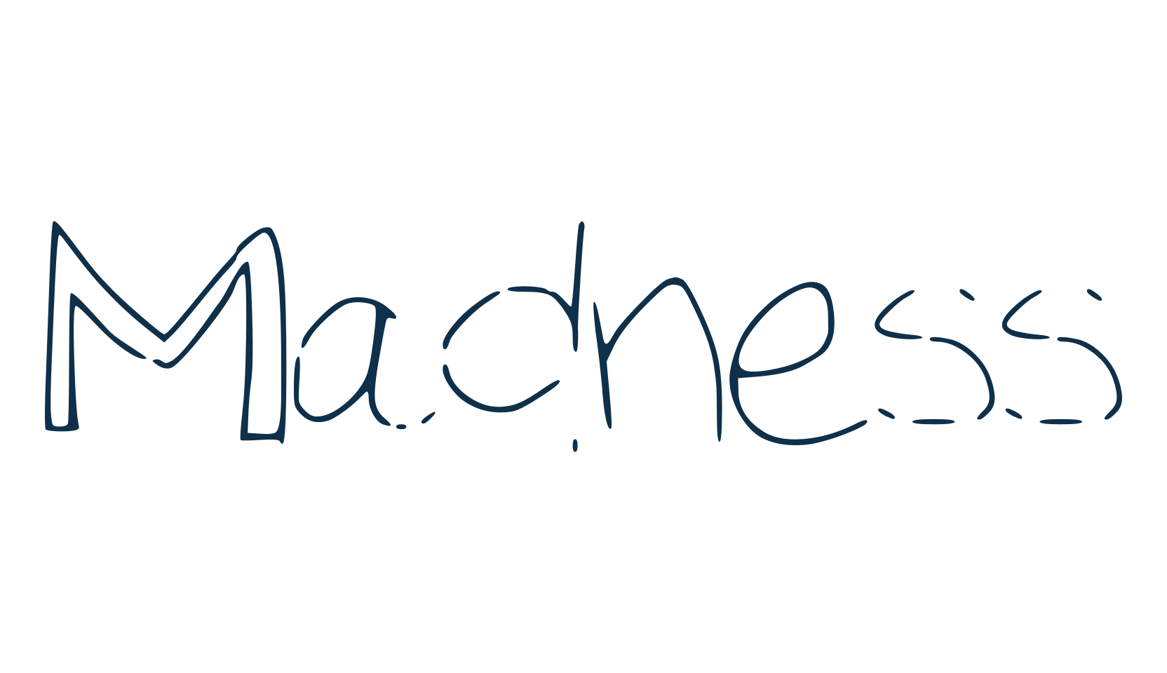 Madness, fancy cartoon decorative font preview