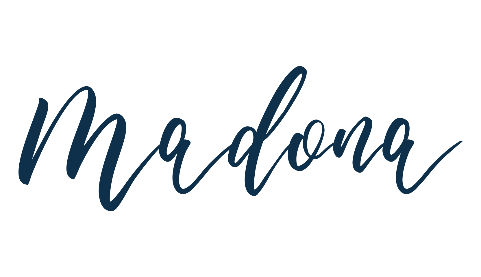 Madona (madona-2), script handwritten fancy decorative calligraphy font preview