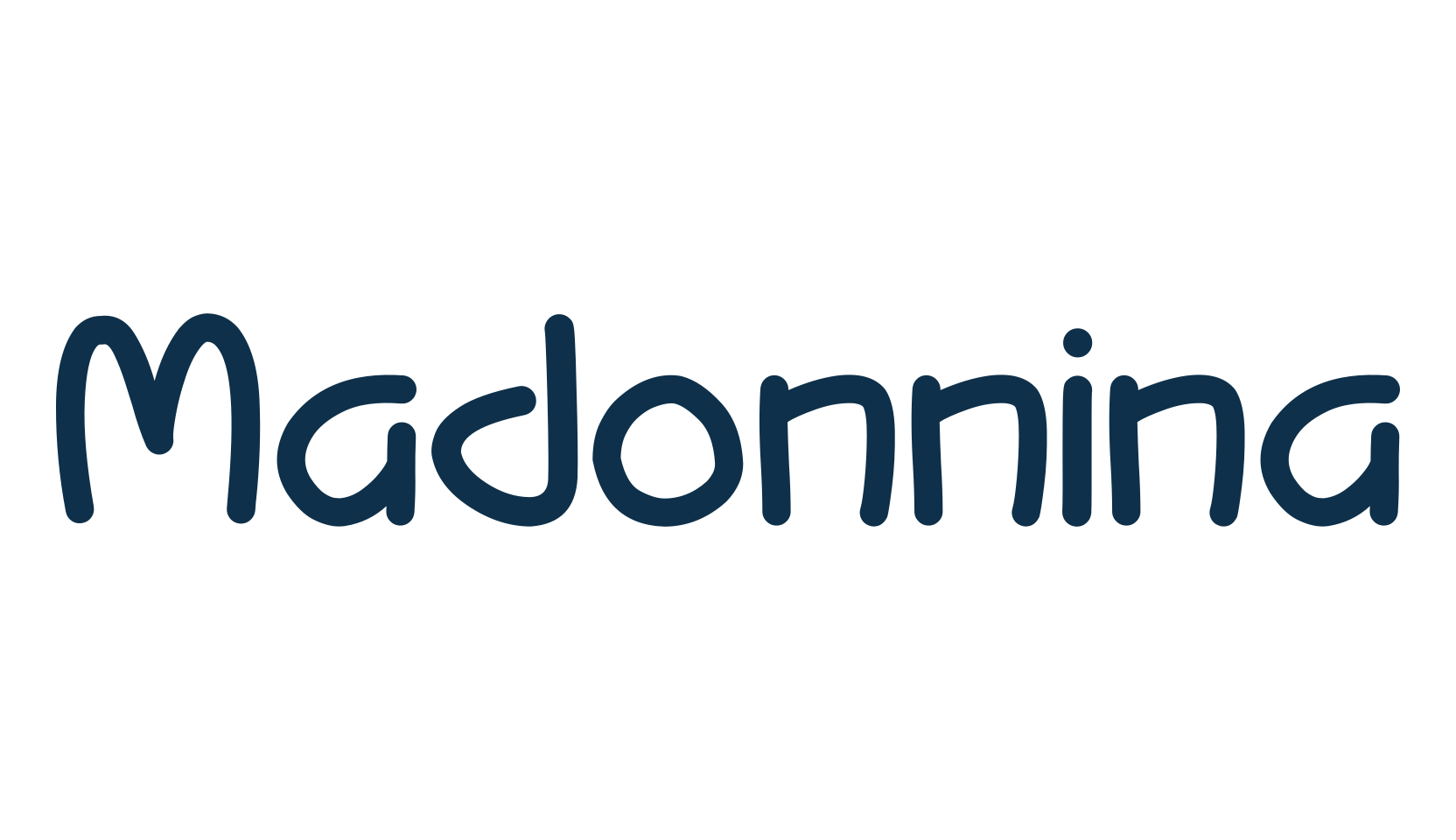 Madonnina, handwriting font preview