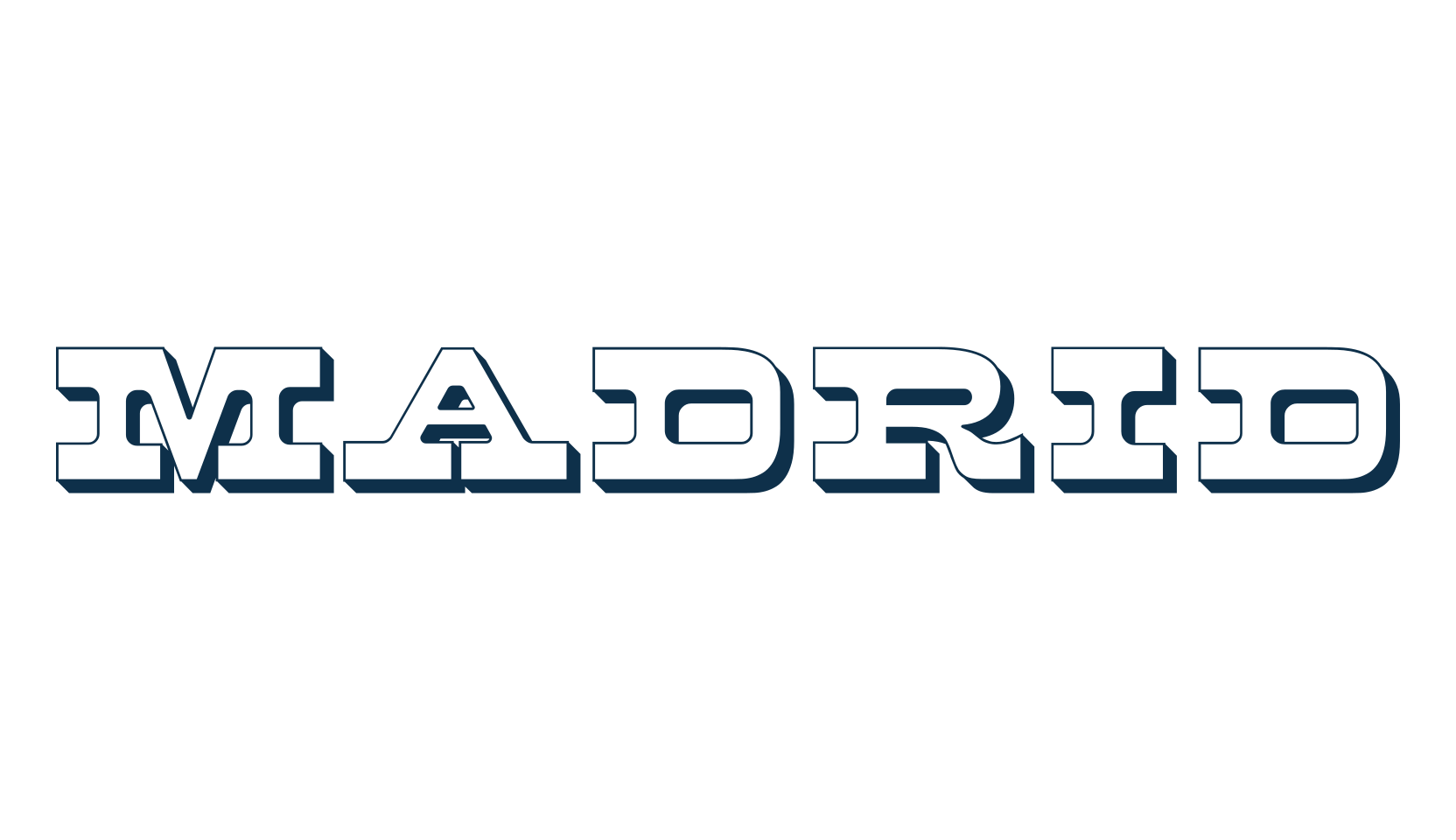 Madrid, western font preview