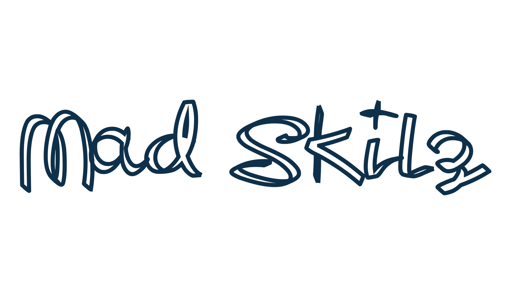 Mad Skilz, graffiti font preview