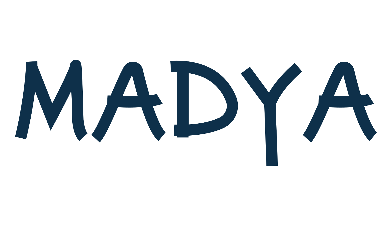 Madya, display market font preview