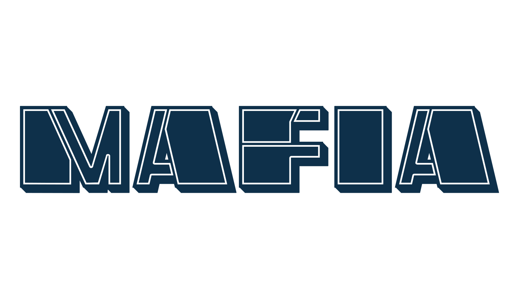 Mafia, various font preview