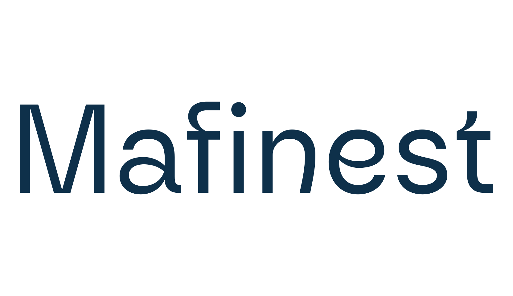 Mafinest, sans serif font preview