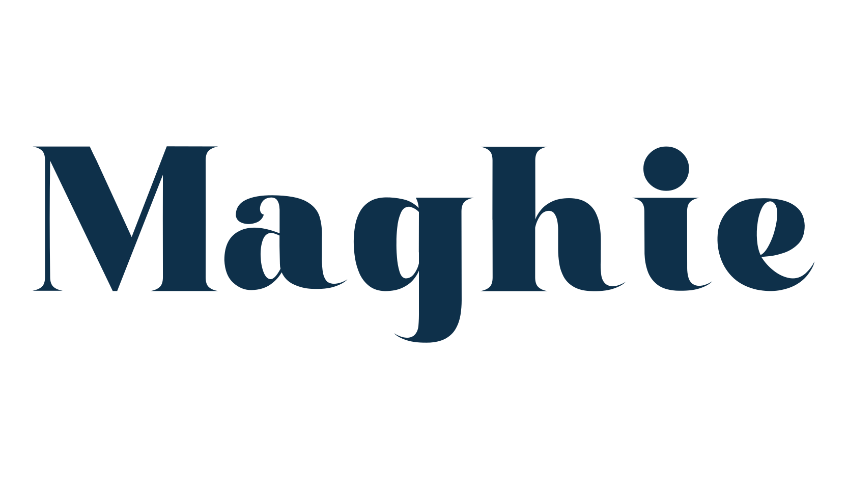Maghie, serif font preview