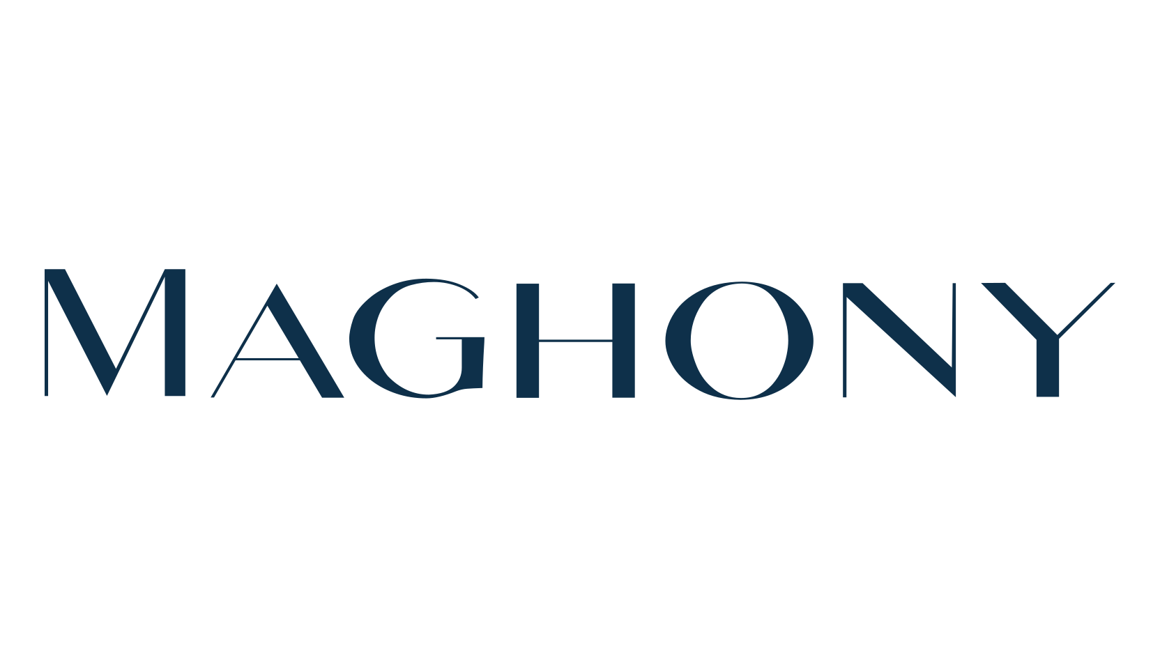 Maghony, sans serif font preview