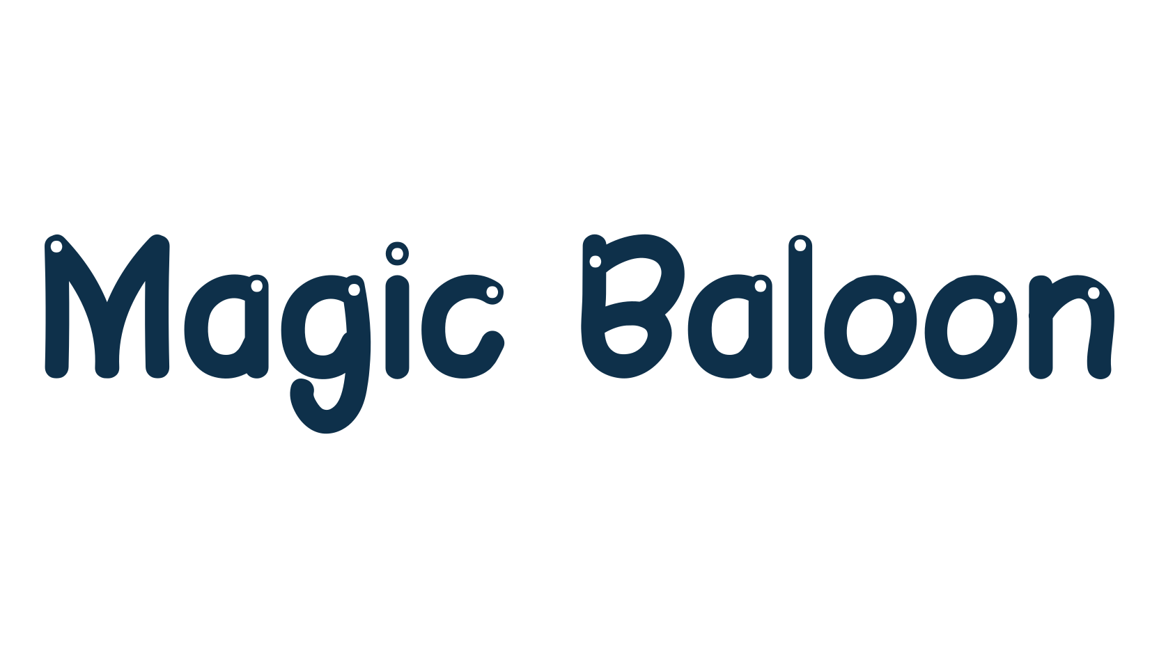 Magic Baloon, various font preview