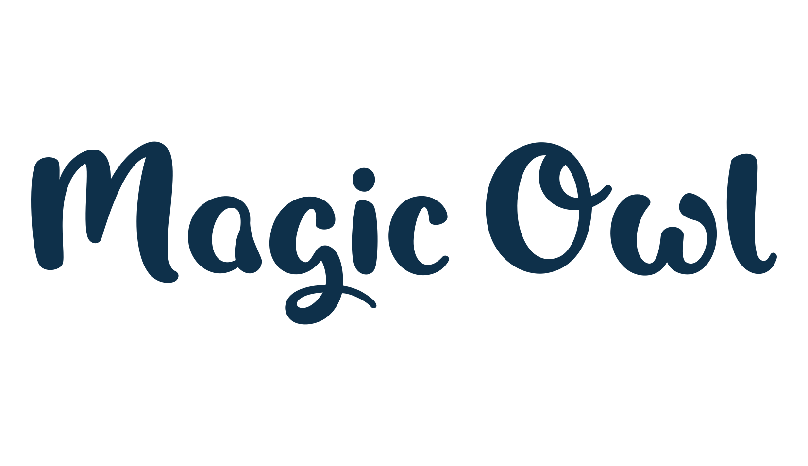 Magic Owl, fancy various decorative script calligraphy font preview