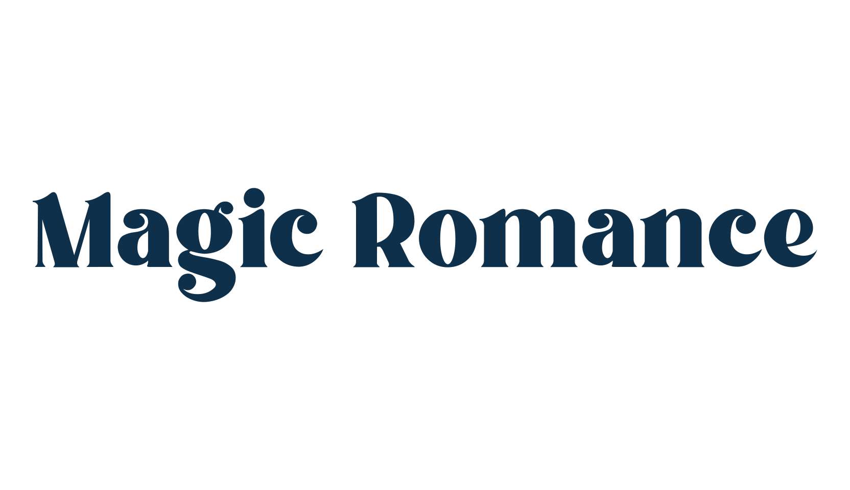 Magic Romance, serif font preview