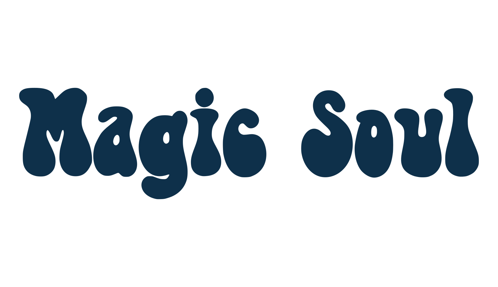 Magic Soul, groovy font preview