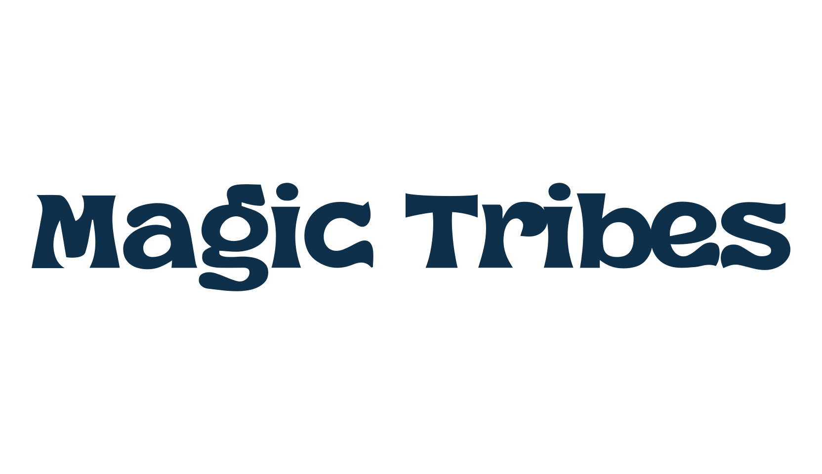 Magic Tribes, fancy groovy decorative font preview