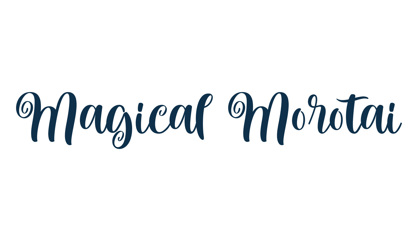 Magical Morotai, display market font preview
