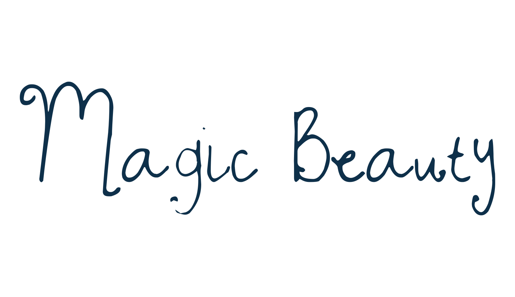 Magic Beauty, handwriting font preview