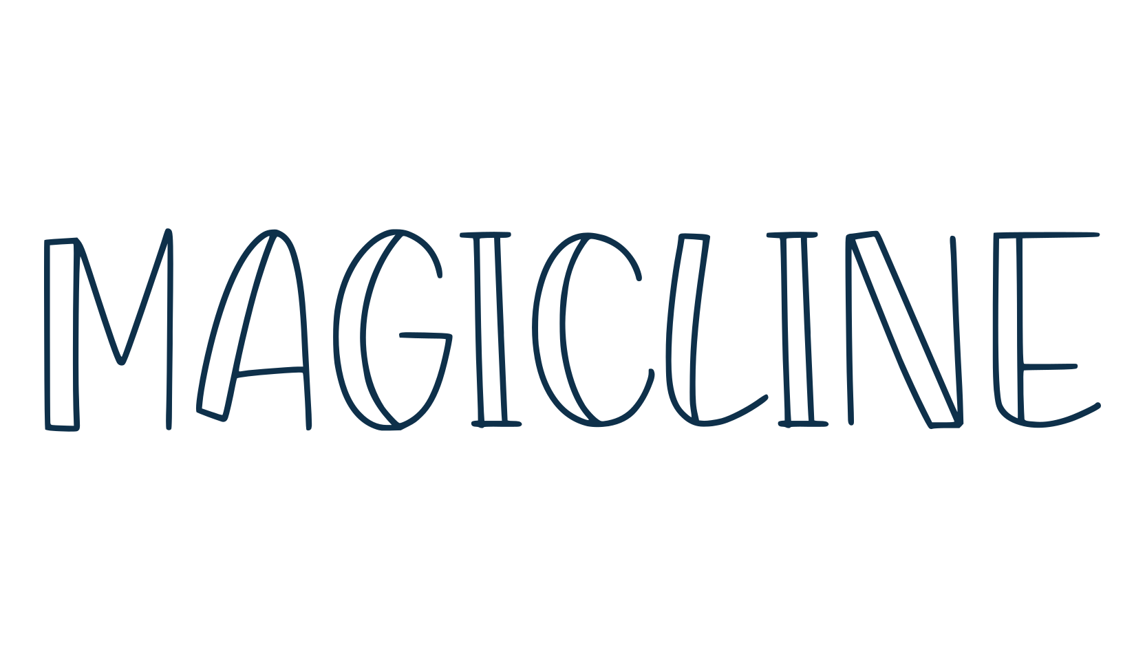 Magicline, various font preview