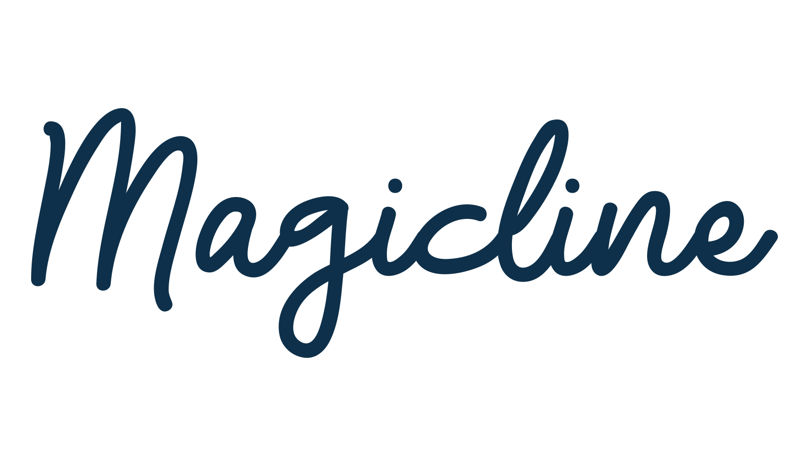 Magicline (magicline), script handwritten fancy decorative calligraphy font preview