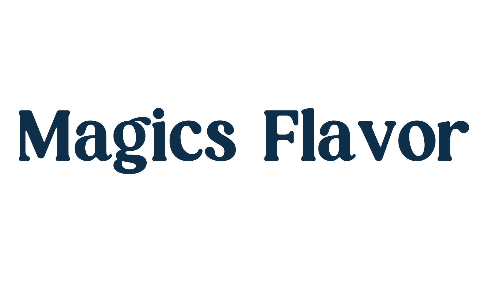 Magics Flavor, serif font preview