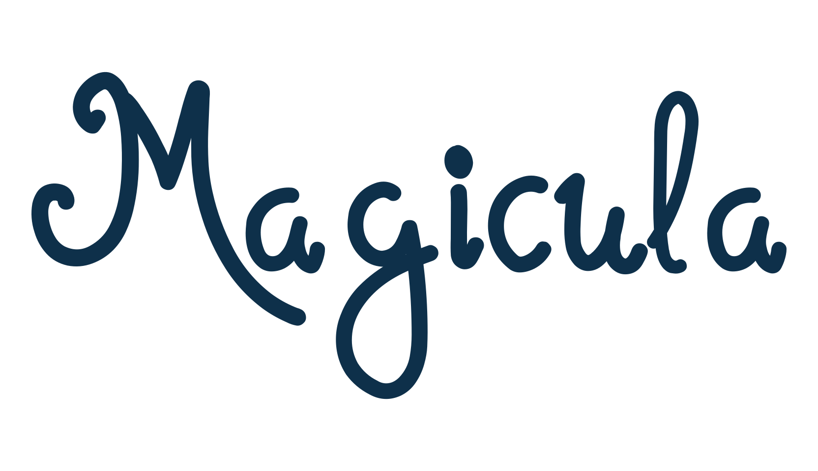 Magicula, handwriting font preview