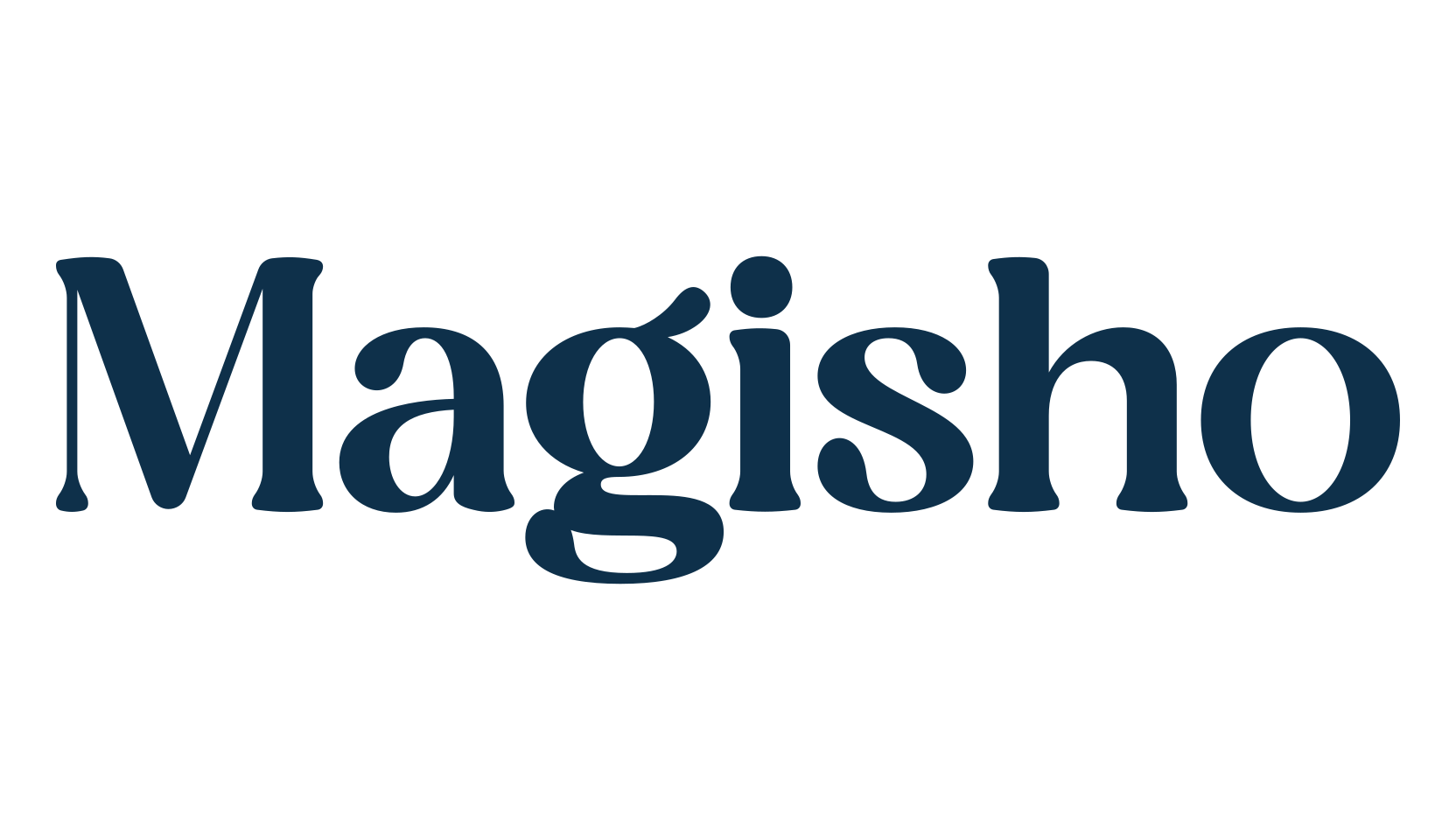 Magisho, basic serif font preview