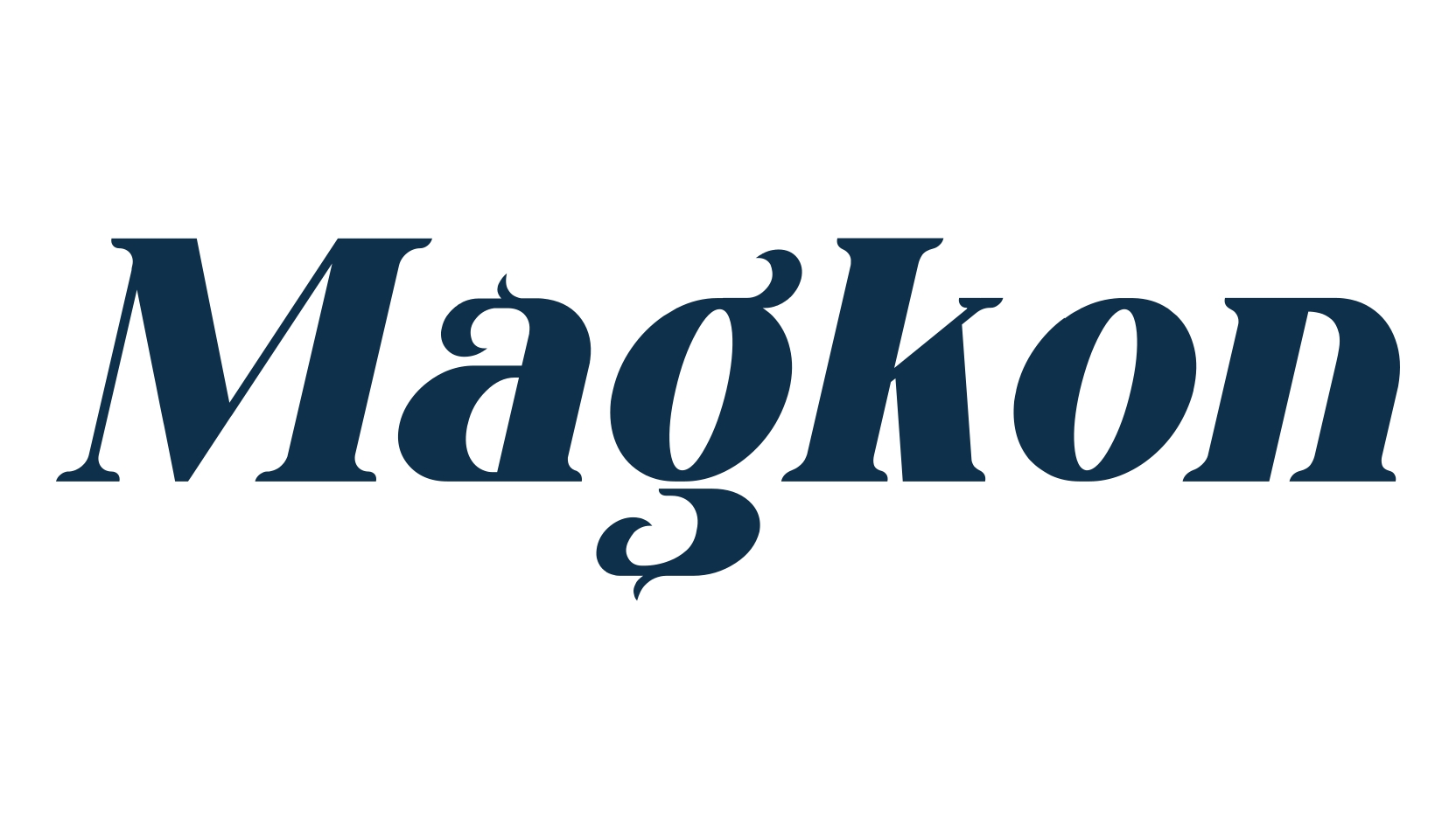 Magkon, fancy various basic font preview