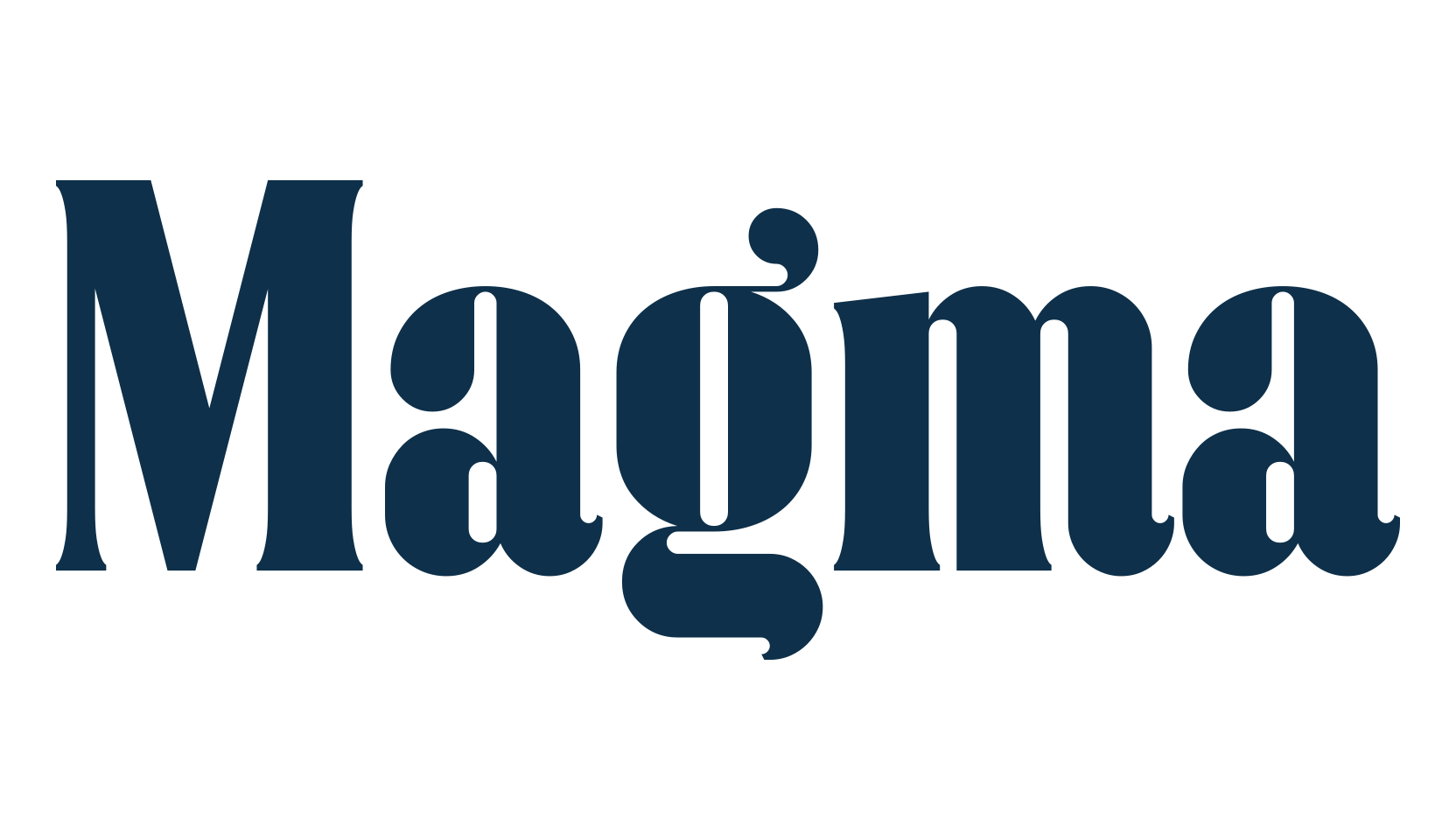 Magma, basic serif font preview