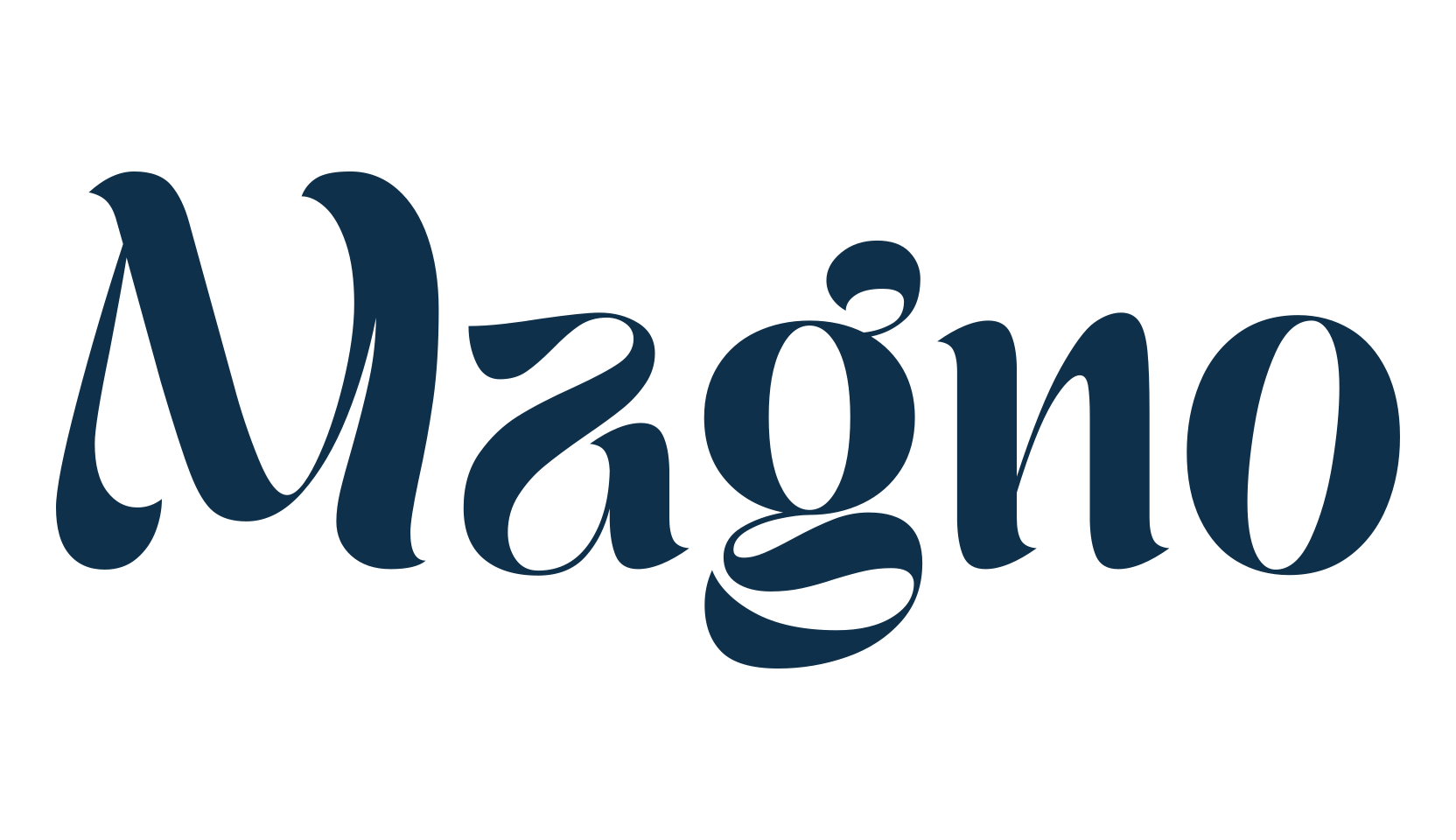 Magno, retro font preview