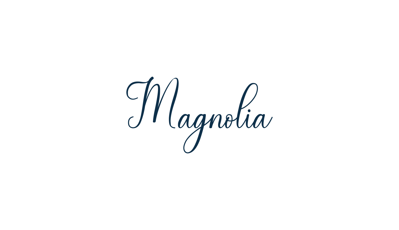 Magnolia (magnolia-5), script calligraphy fancy decorative font preview