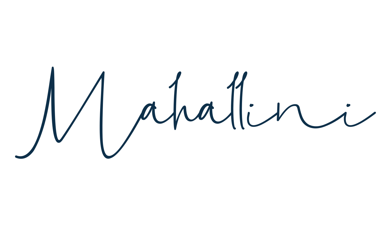 Mahallini, script handwritten fancy decorative calligraphy font preview