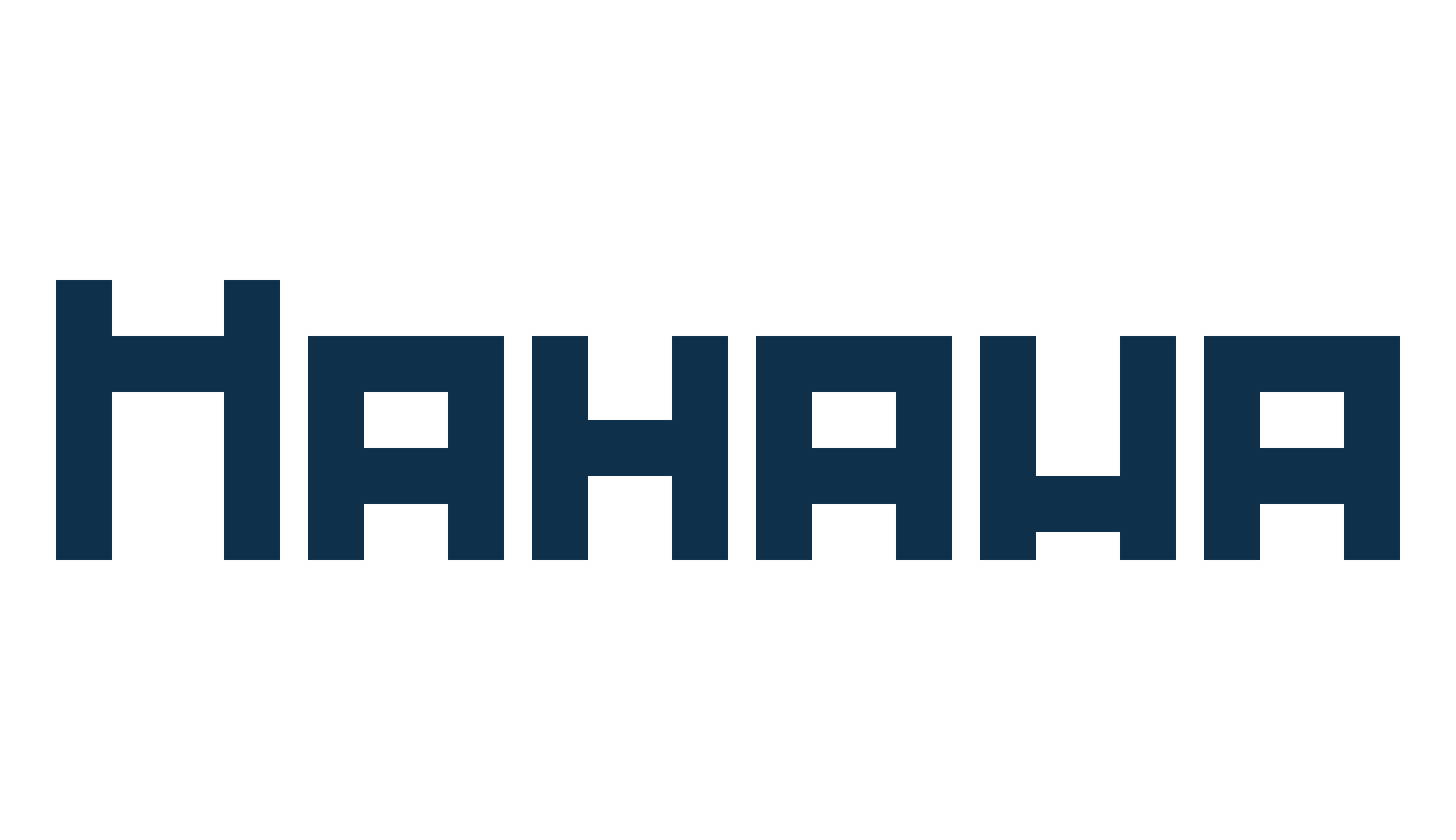 Mahawa, techno square sci-fi font preview