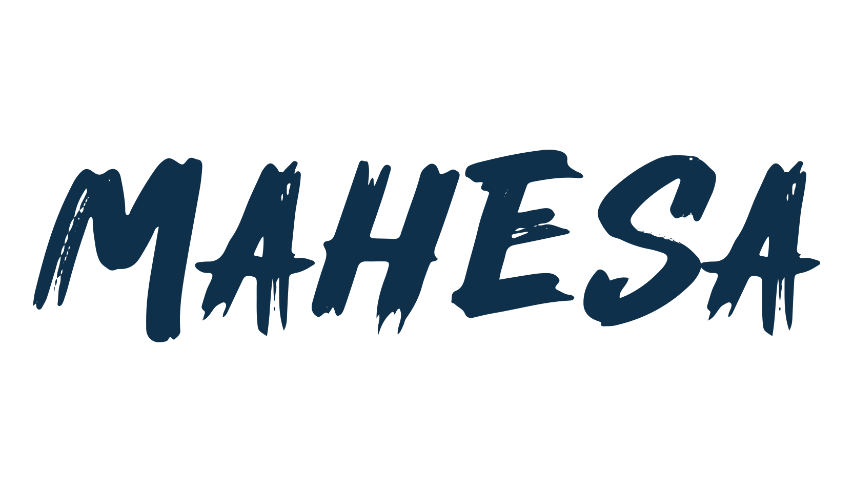 Mahesa, script brush fancy decorative calligraphy font preview
