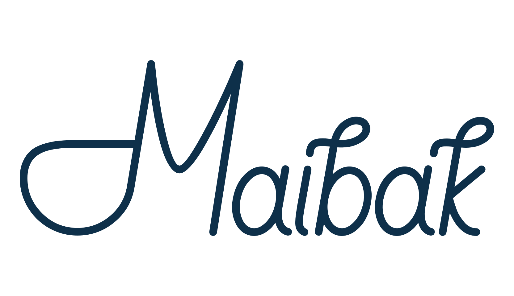 Maibak, various font preview