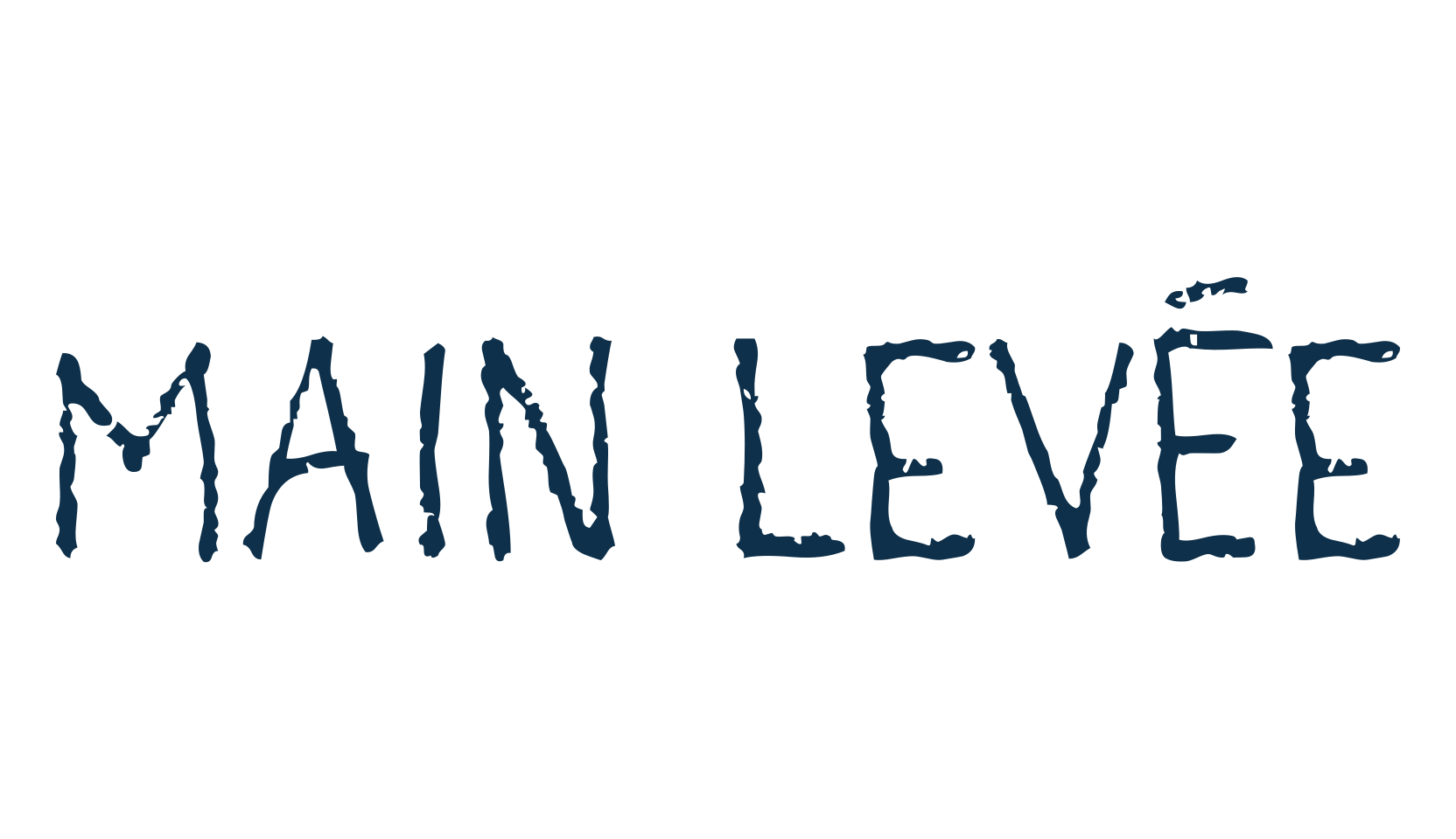 Main levée, handwriting font preview