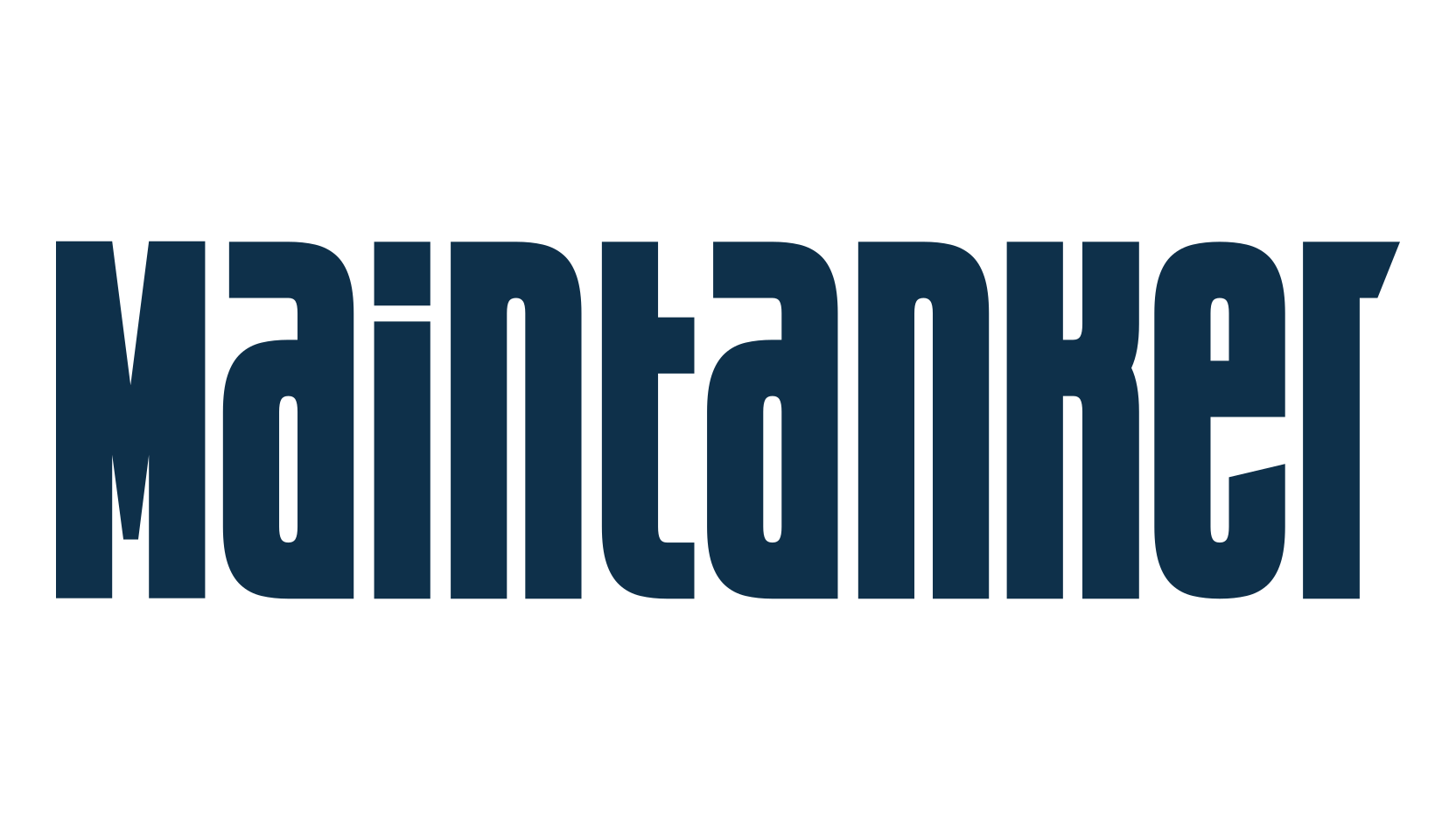 Maintanker, sans serif font preview