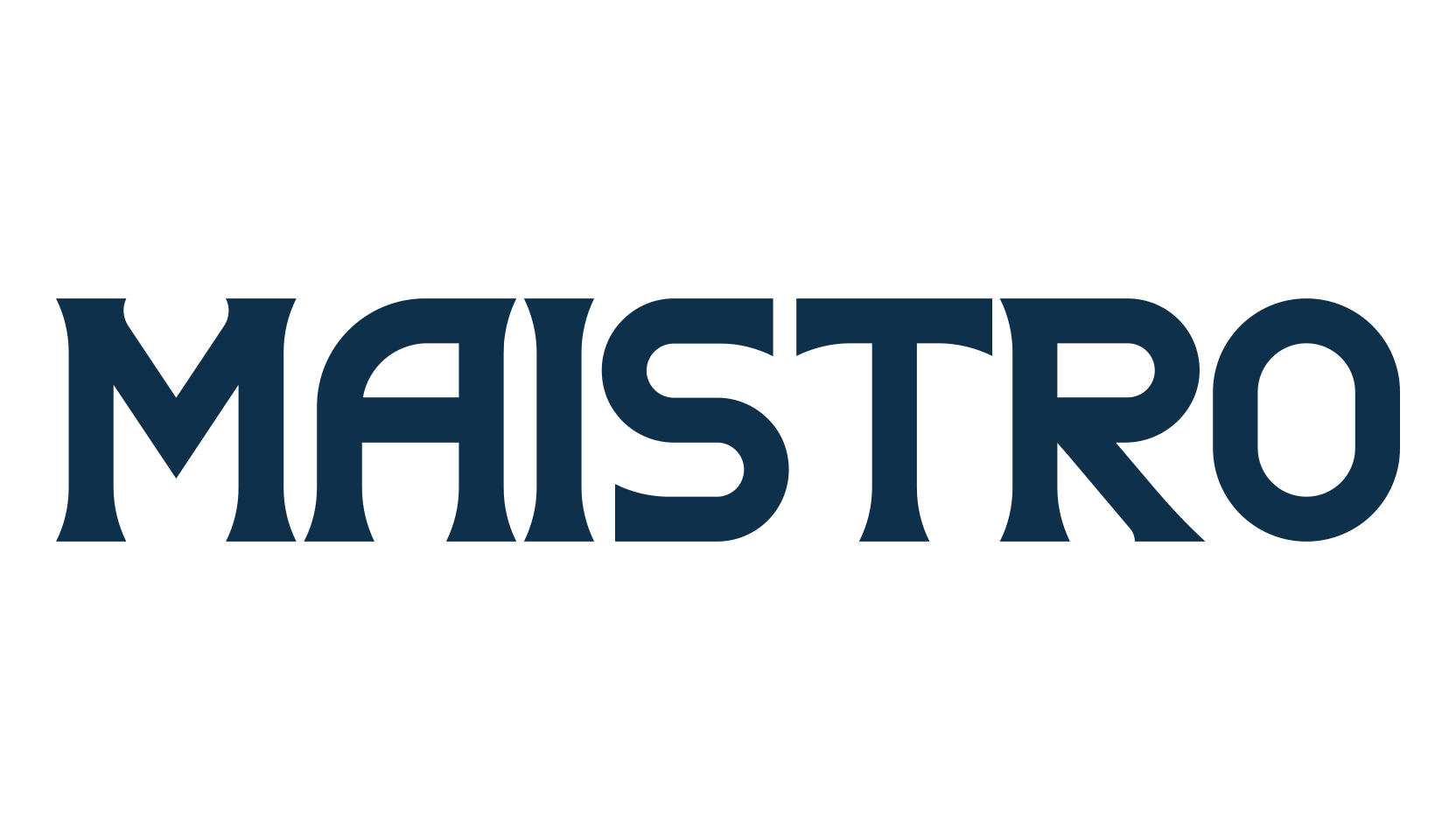 Maistro, fancy retro decorative font preview