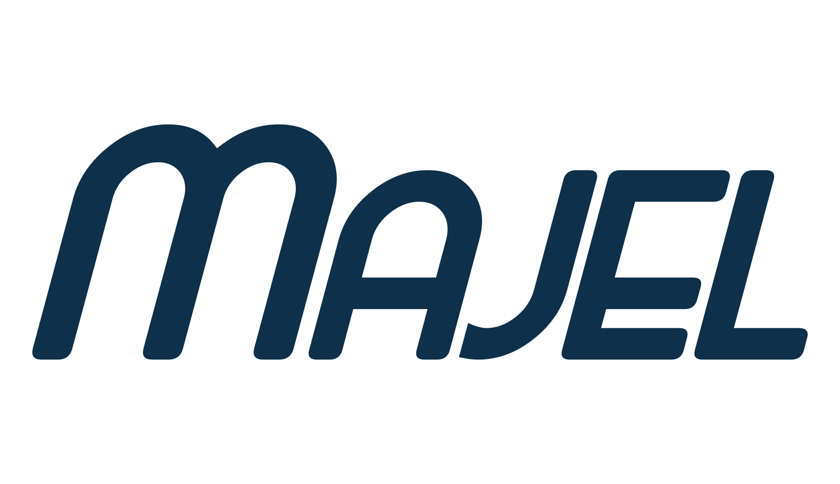 Majel, fancy groovy decorative font preview
