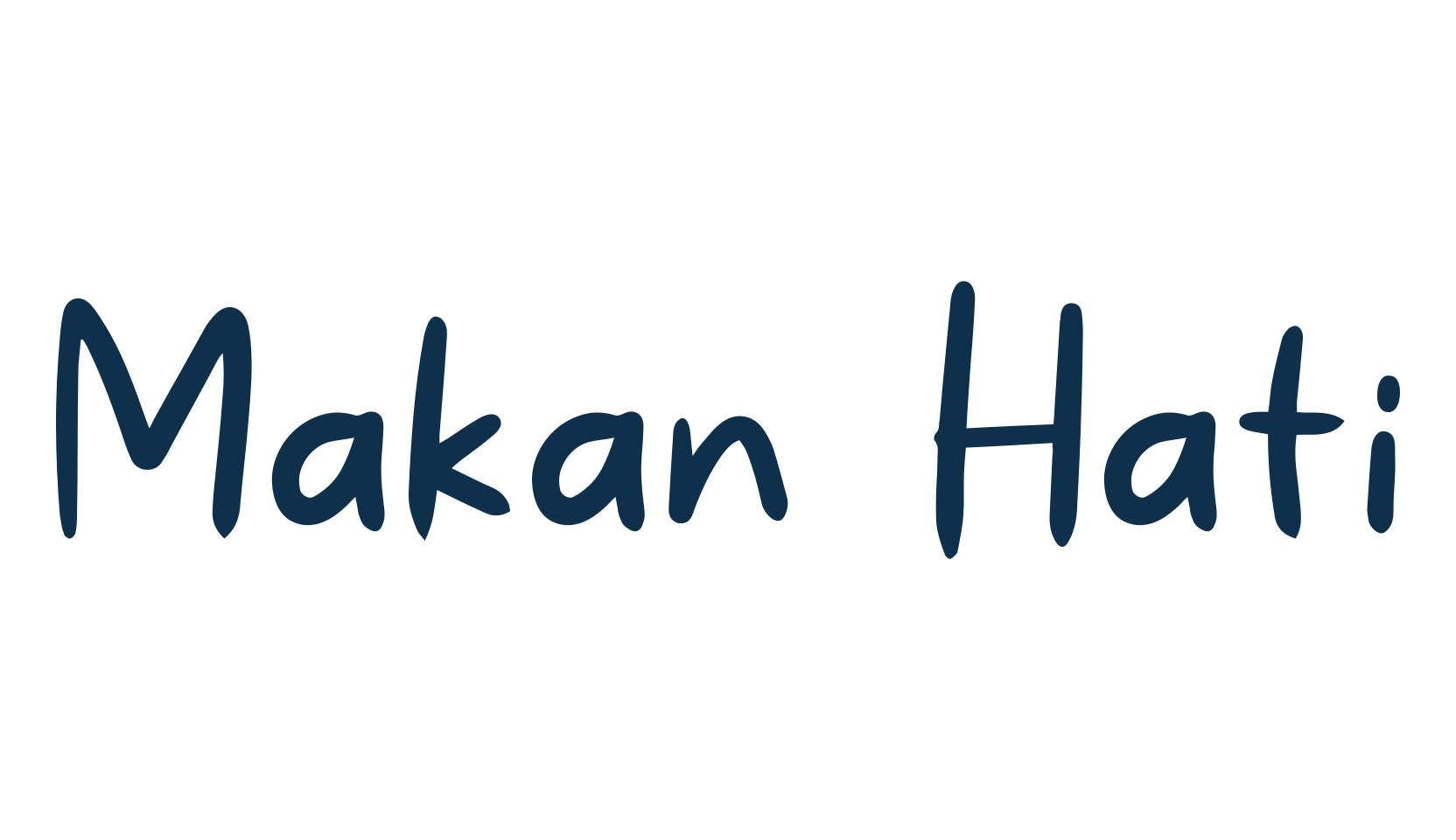 Makan Hati, various font preview